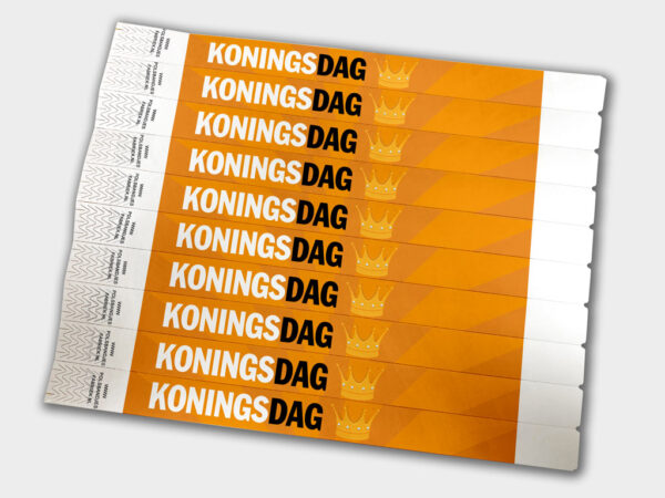 Tyvek thema koningsdag oranje vel